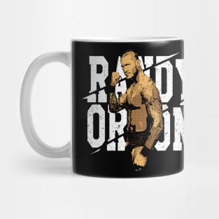 randy orton comic style design Mug